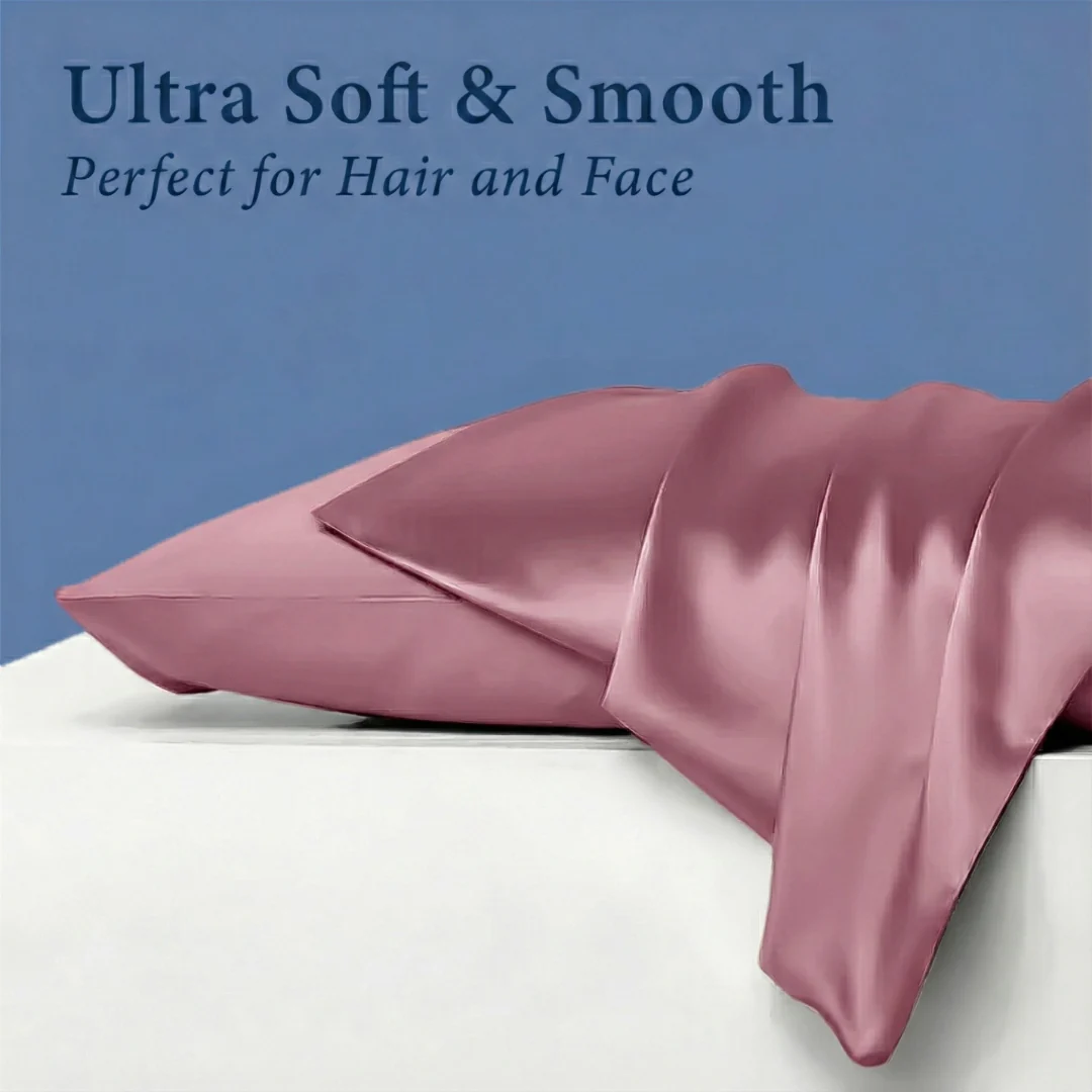 100% Pure 6A Both Side Mulberry Silk Pillow Cover (Pack of 1) - Image 14