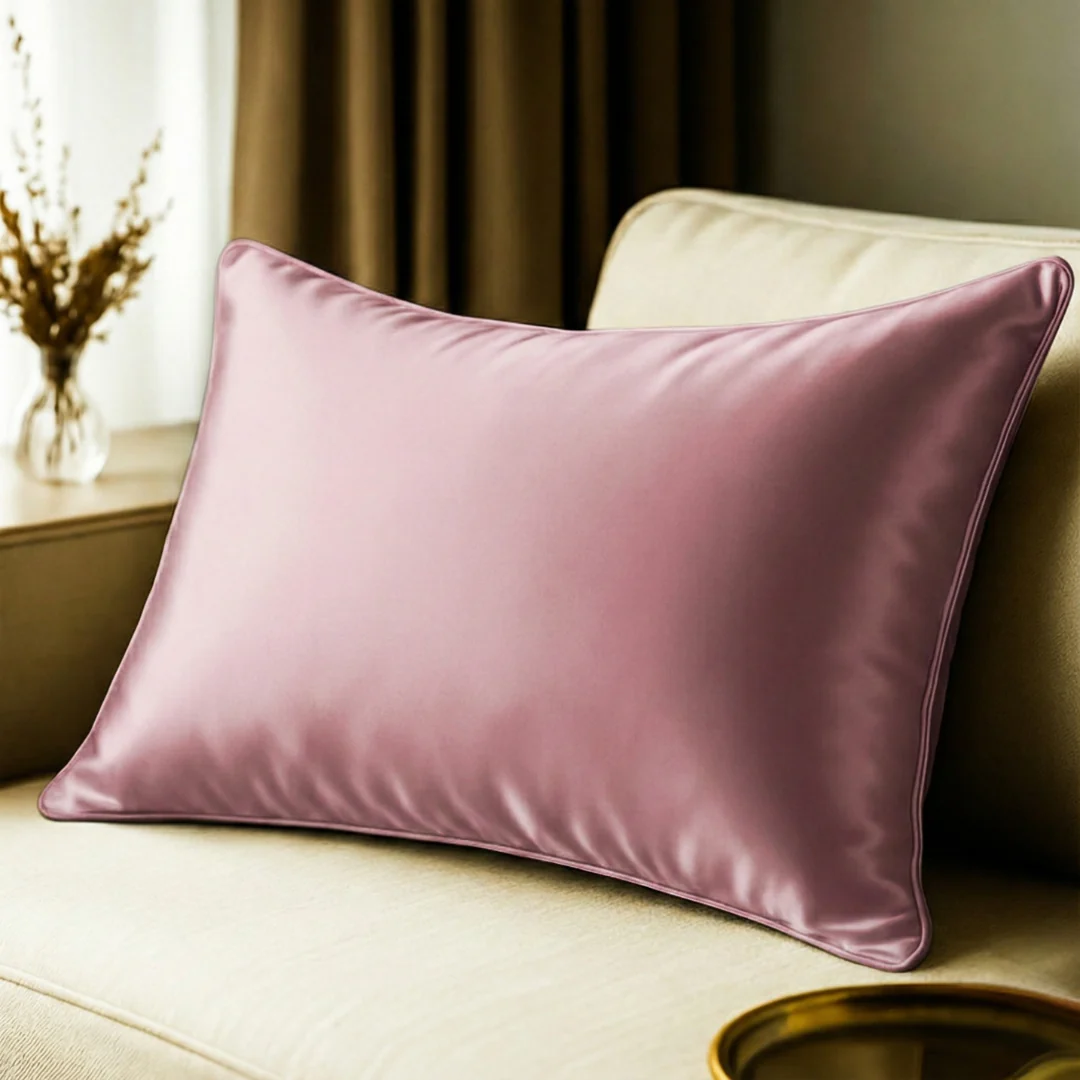100% Pure 6A Both Side Mulberry Silk Pillow Cover (Pack of 1) - Image 16