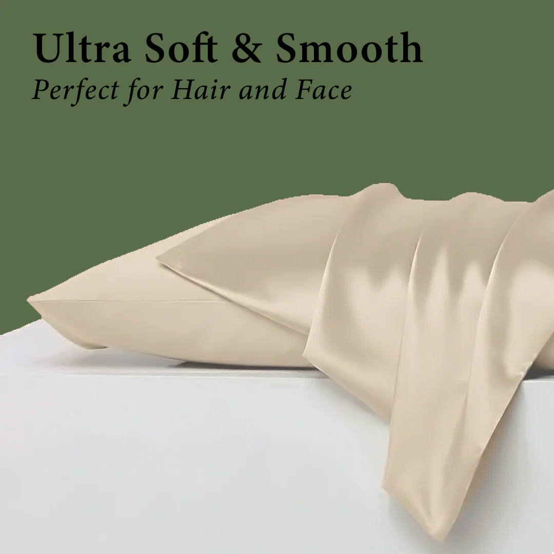 100% Pure 6A Both Side Mulberry Silk Pillow Cover (Pack of 1) - Image 23