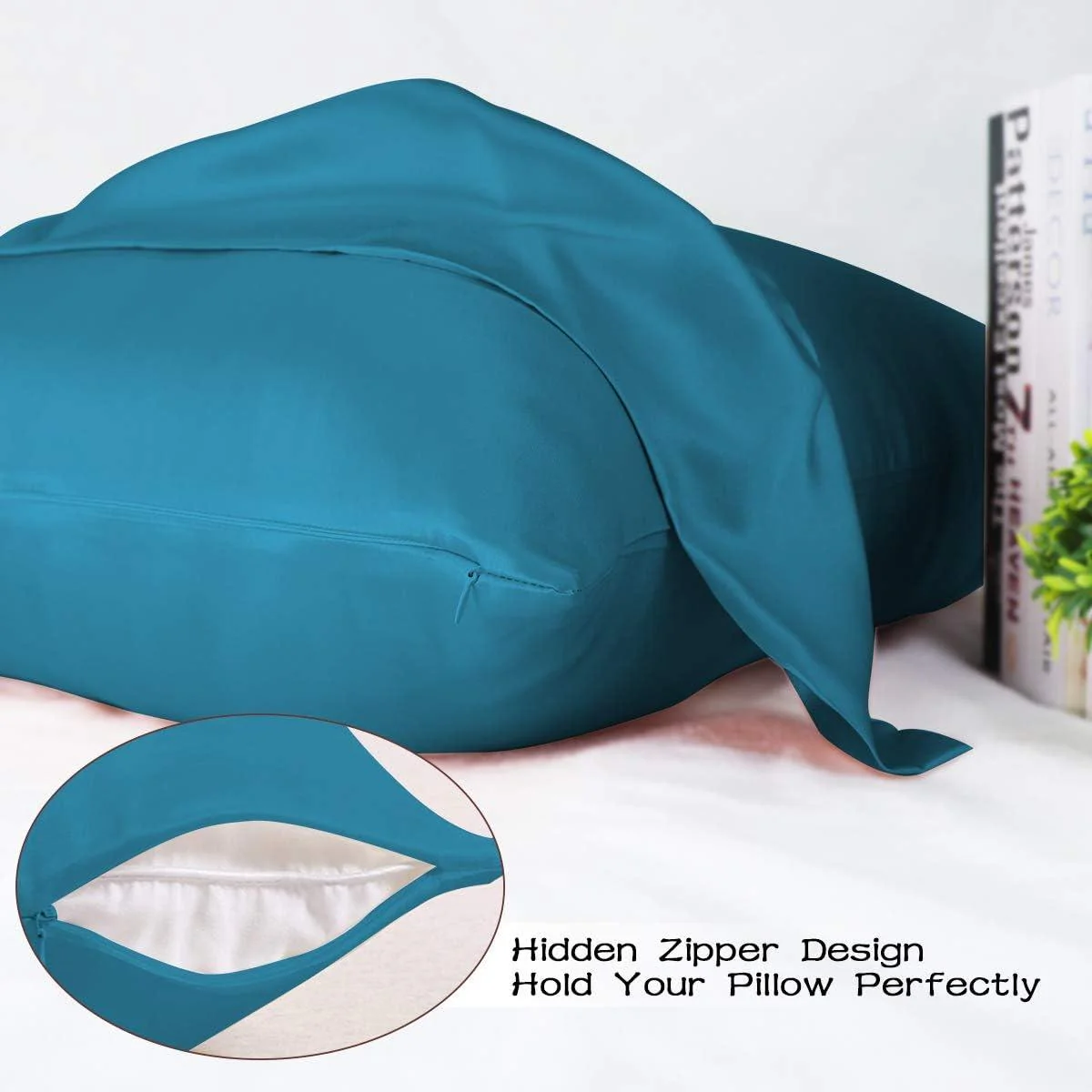 100% Pure 6A Both Side Mulberry Silk Pillow Cover (Pack of 1) - Image 9