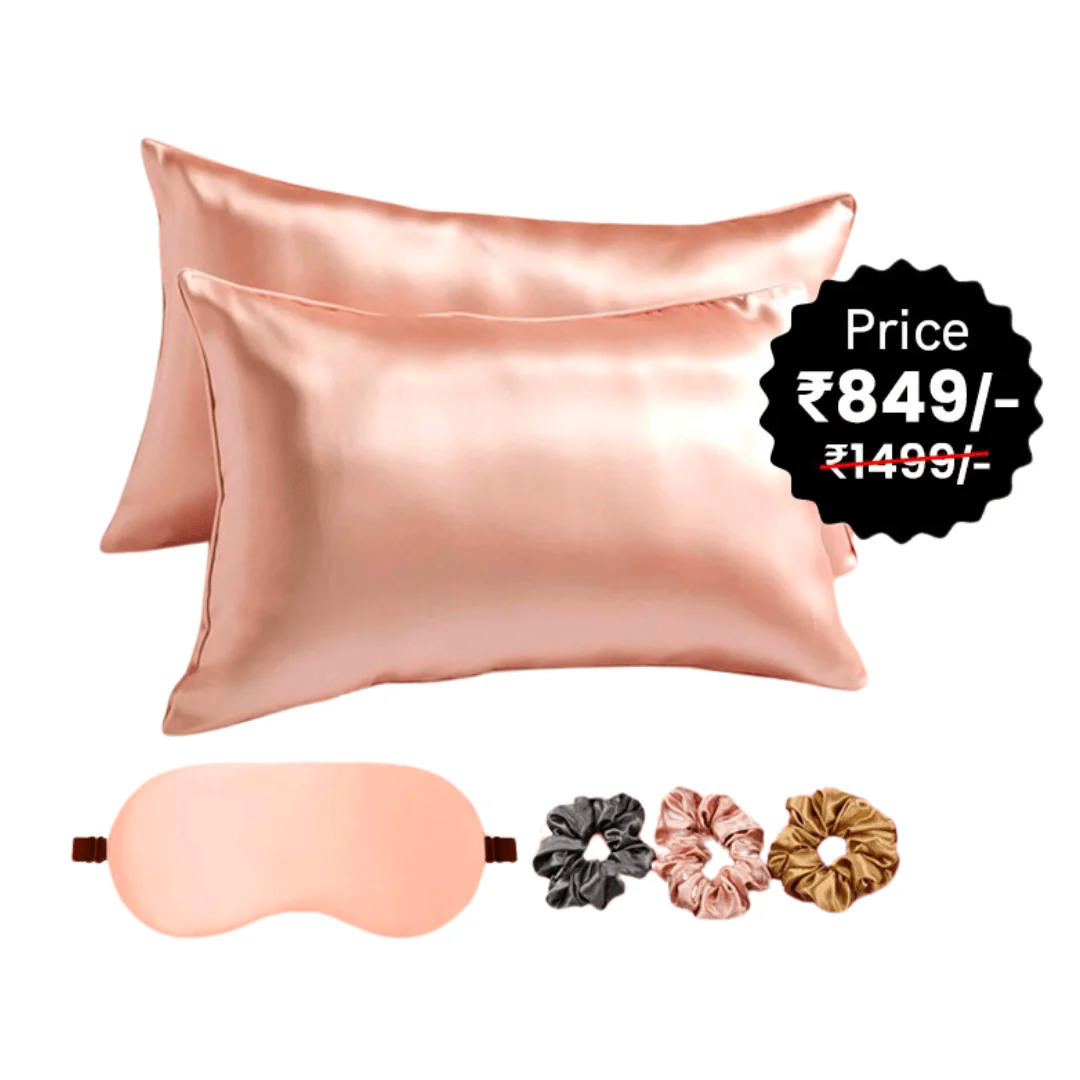 2 Silky Pillow Covers + 1 Silky Eye mask + 3 Silky Scrunchies (Silky Bundle) - Image 34