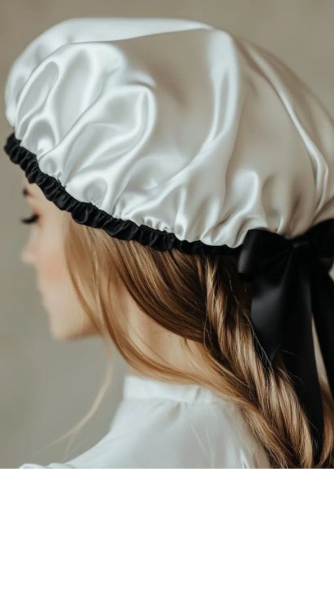 Silky Bonnet WITH 3 Silky SCRUNCHIES - Image 8