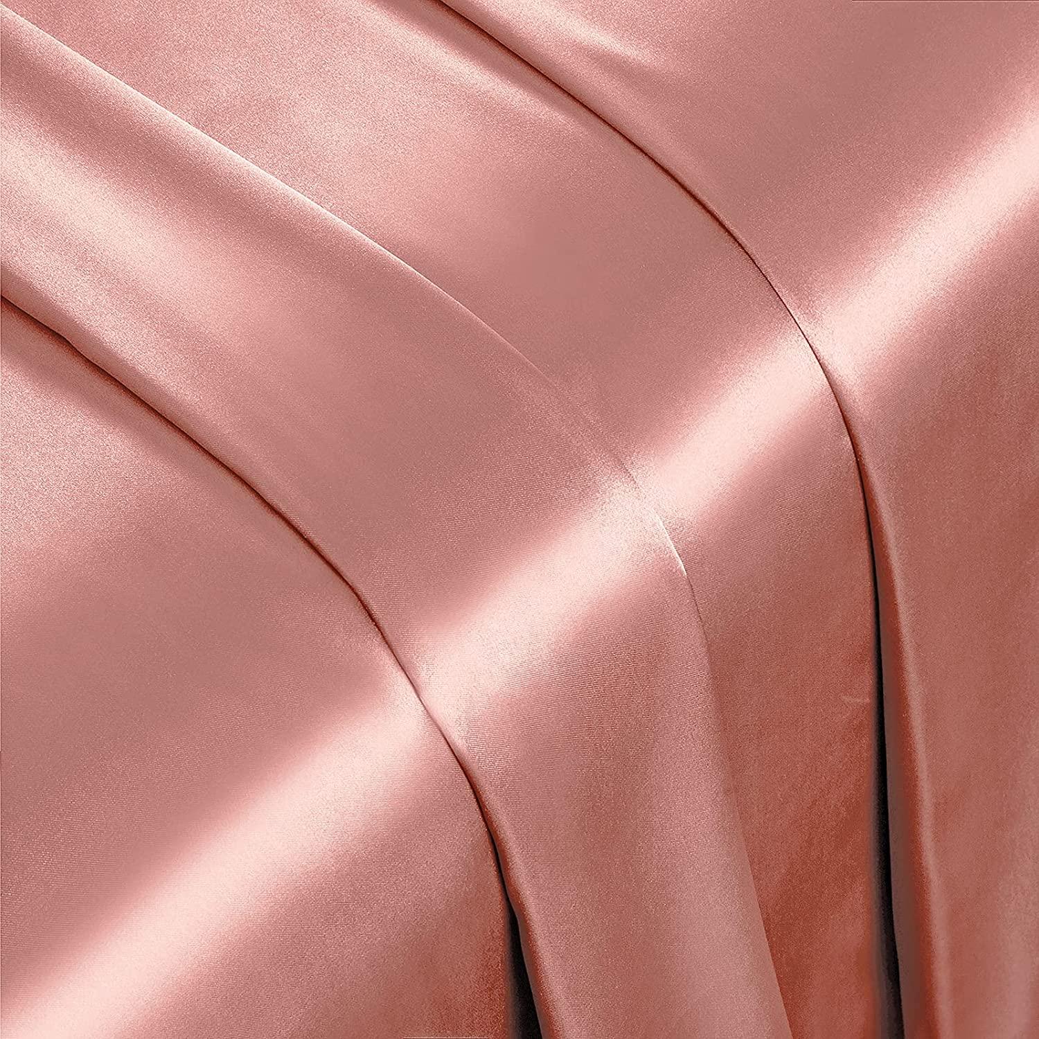 Silky Elastic Fitted Sheets with 2 Pillow Covers - Image 13