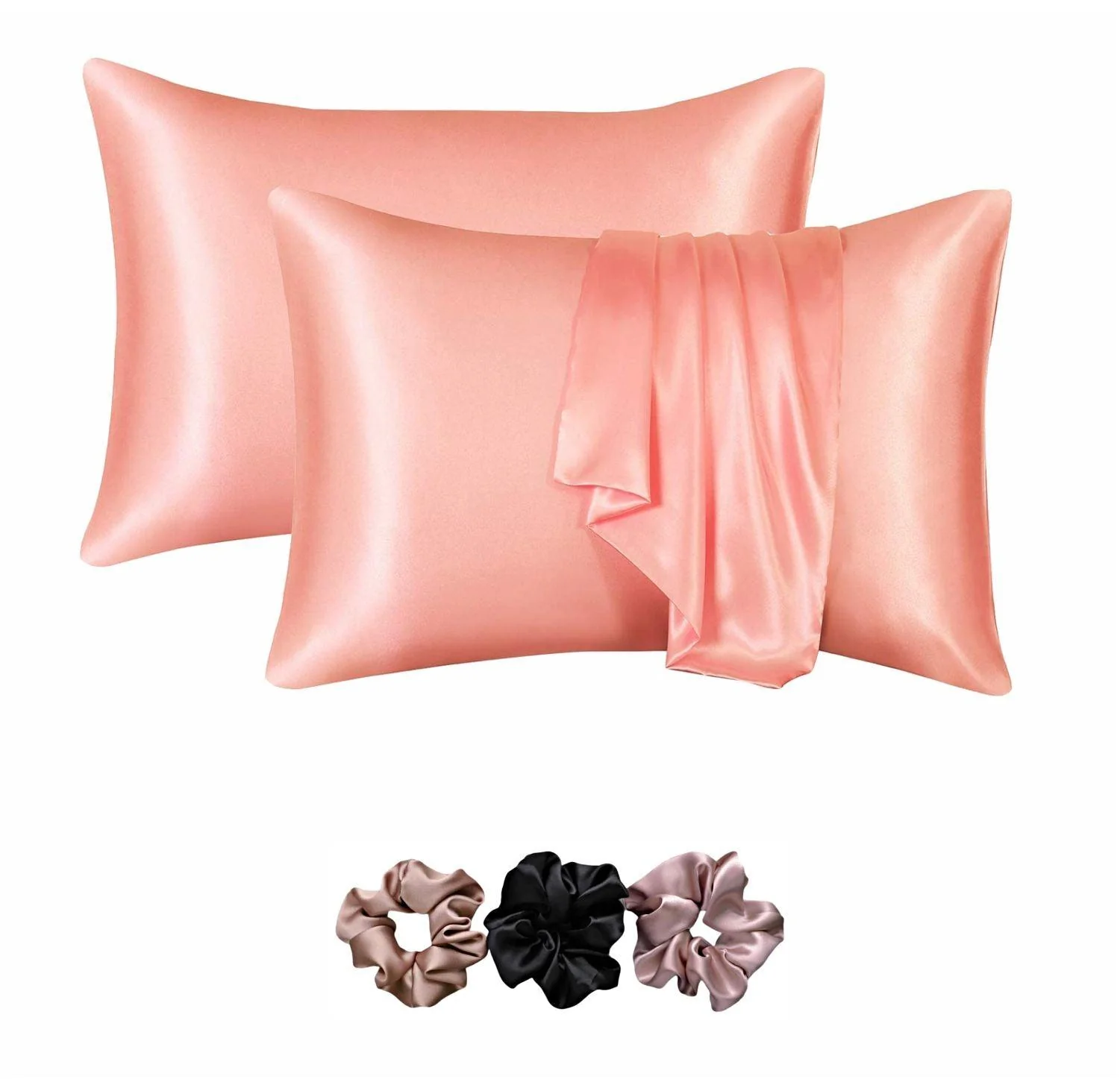 Luxury Silky Pillowcase (Set of 2) + "FREE" 3 Silky Scrunchies - Image 18