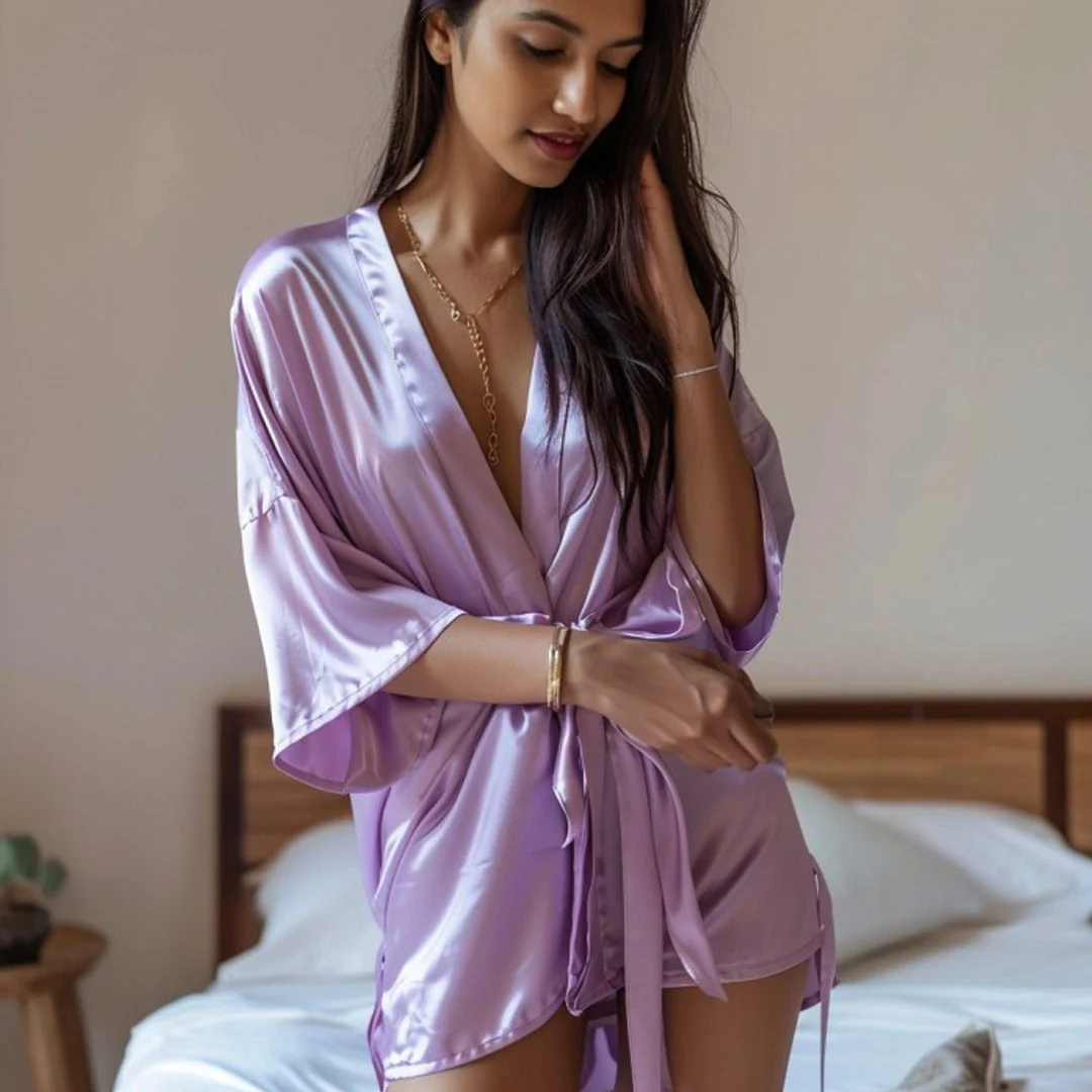 Silky Robe and Eye Mask Bundle - Image 55