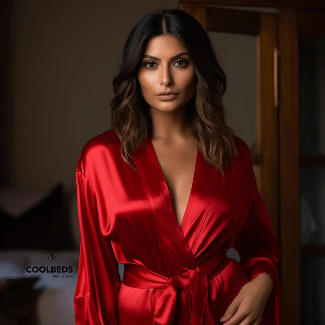 Silky Robe and Pillowcover Bundle - Image 17