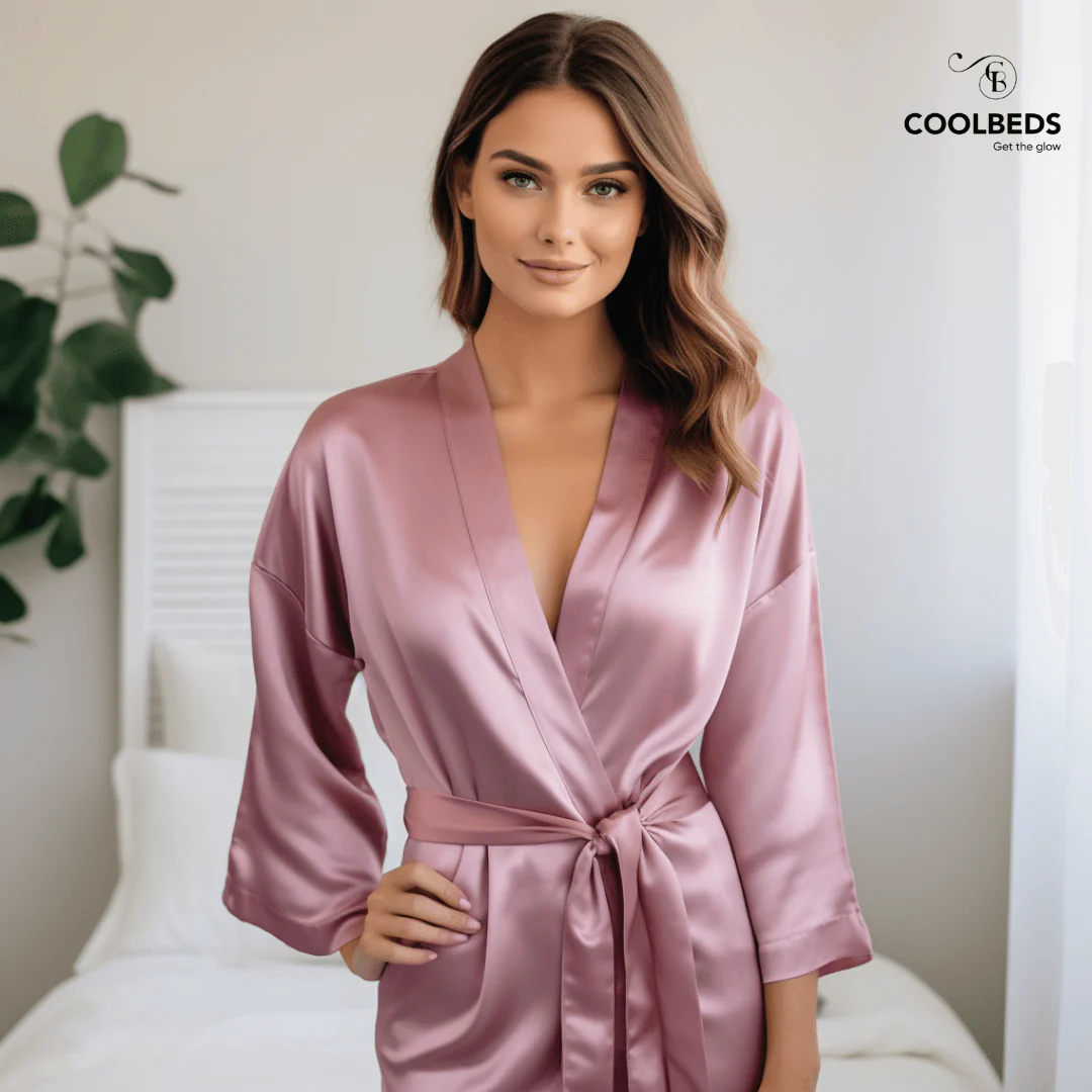 Silky Robe and Pillowcover Bundle - Image 26
